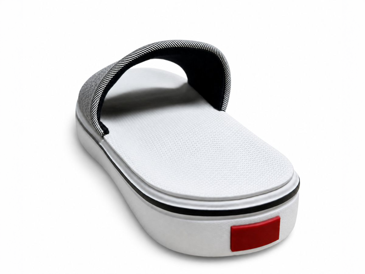 Textured Wide-Band Casual Slide — image 3