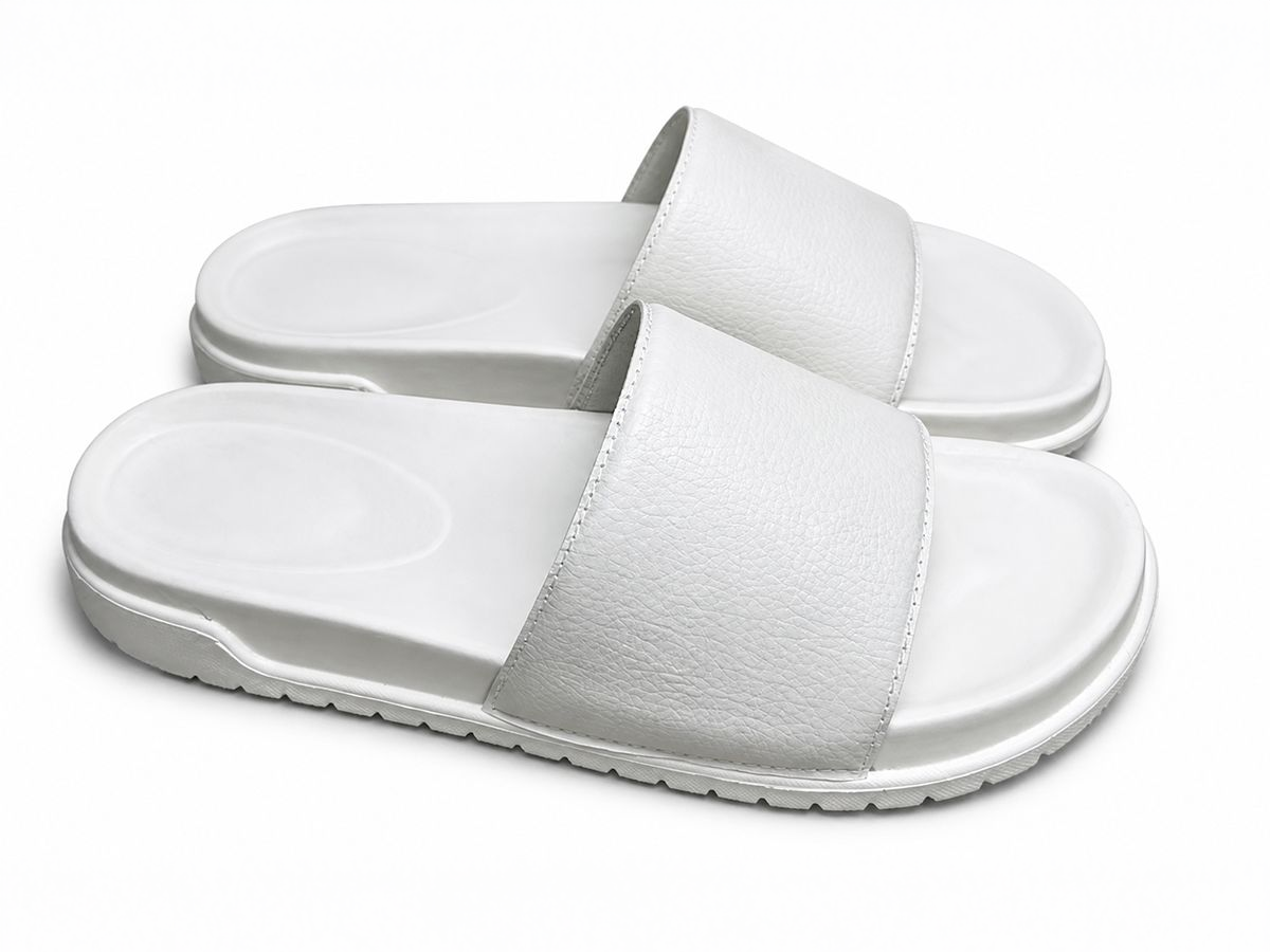Pebbled Wide-Band Casual Slide — image 3