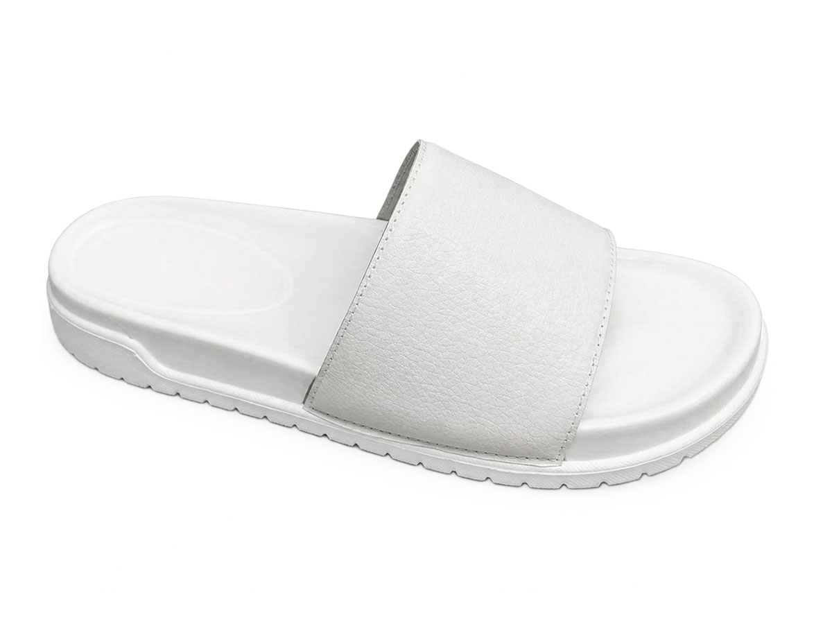 Pebbled Wide-Band Casual Slide — image 5