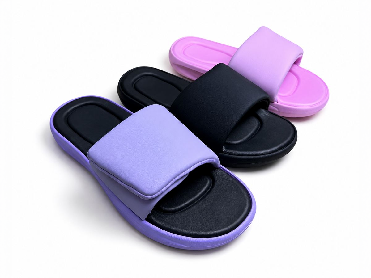 Padded Wide-Band Sport Slide