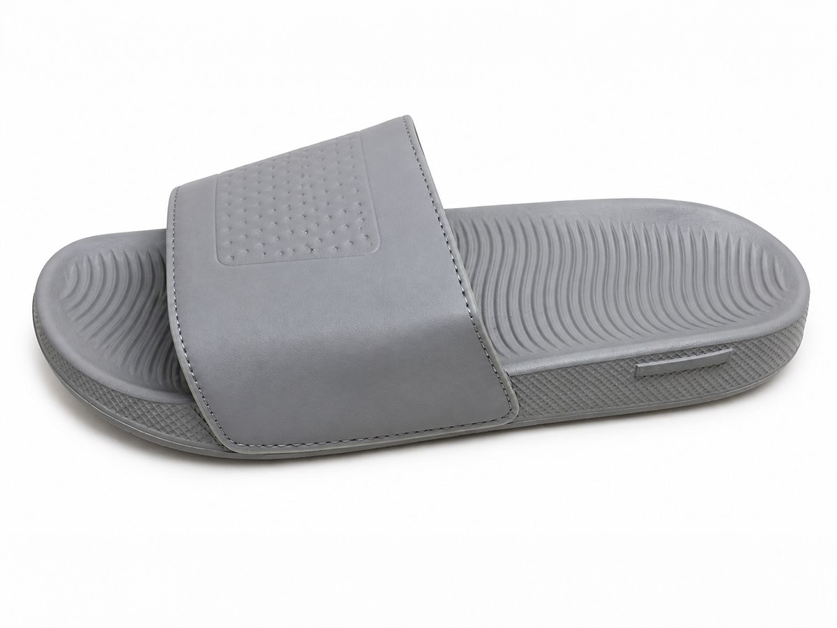 Adjustable Flap Textured-Footbed Slide — image 3