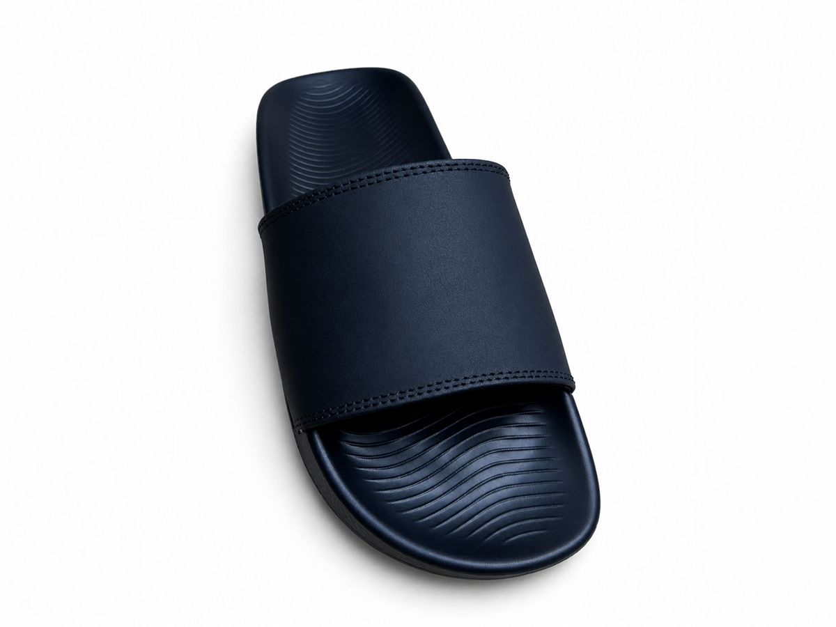 Stitched Wide-Band Ribbed Slide — image 3