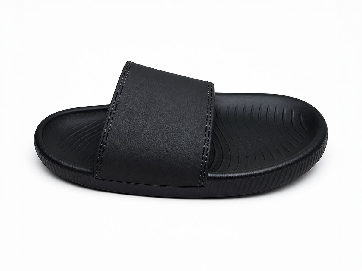 Stitched Wide-Band Ribbed Slide — image 4