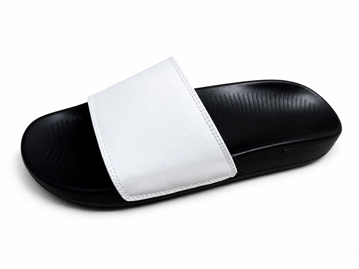 Stitched Wide-Band Ribbed Slide — image 6