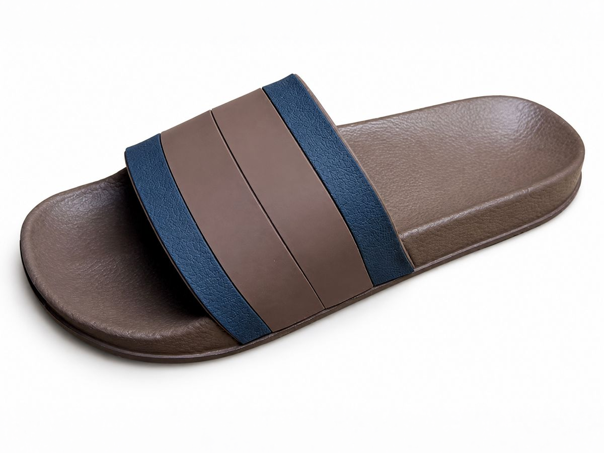Multi-Stripe Wide-Band Casual Slide — image 4
