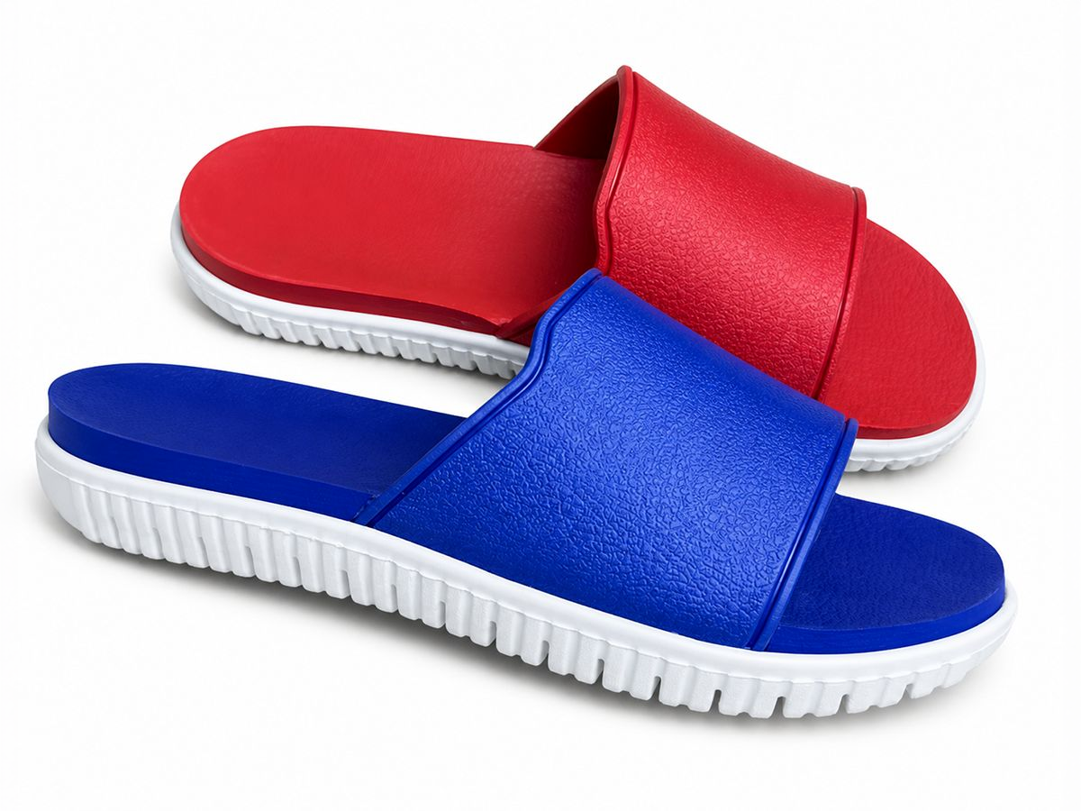Bright Color Contrast-Sole Slide