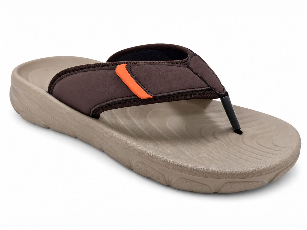 Contrast Accent Sport Flip-Flop