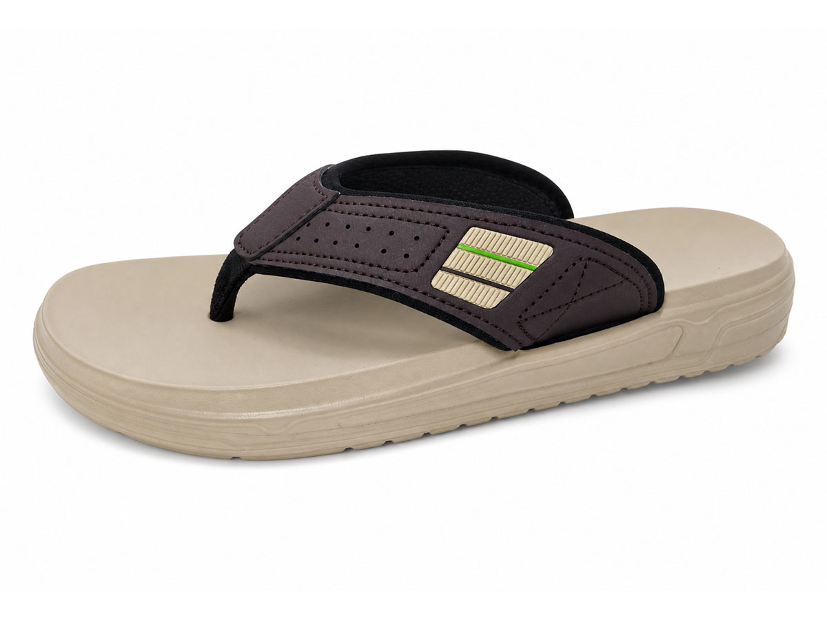 Perforated Panel Casual Flip-Flop