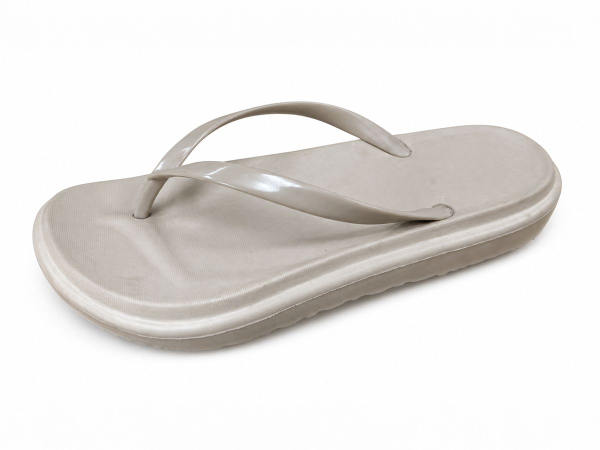 Neutral Slim-Strap Raised Flip-Flop