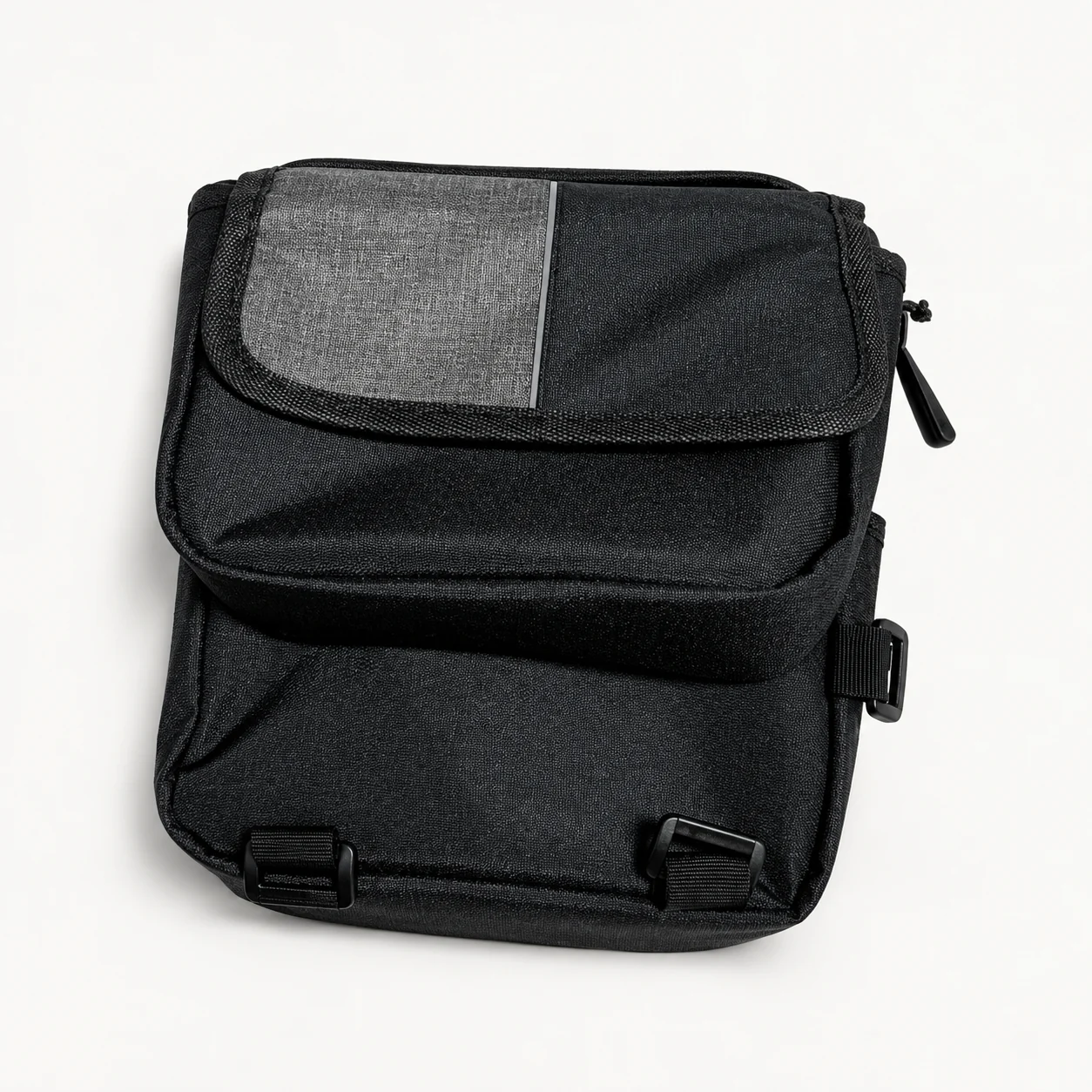Black Flap Utility Bag, view 1 of 2