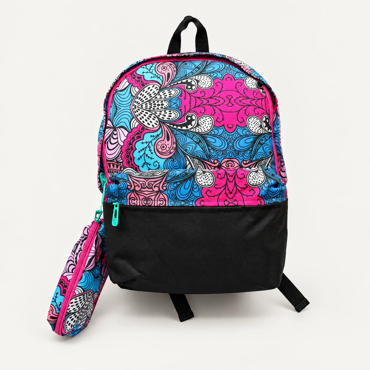 Floral Front-Pocket Backpack, view 1 of 2