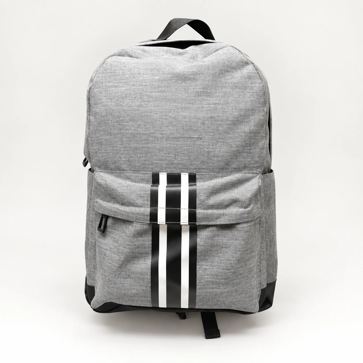 Gray Stripe Backpack, view 1 of 2