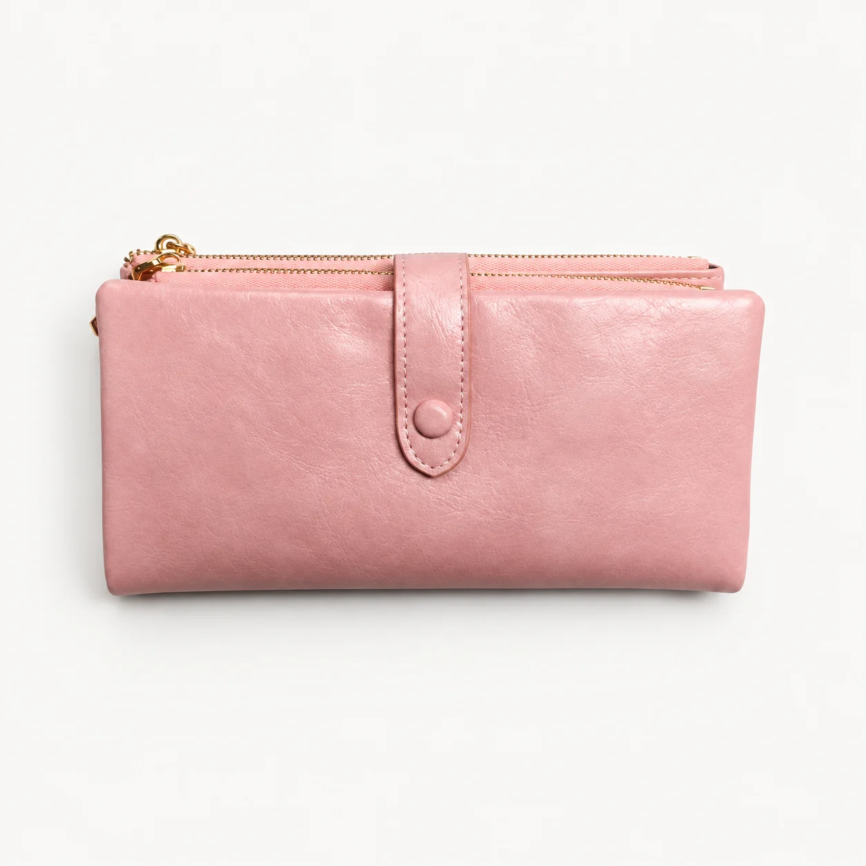 Pink Long Wallet, view 1 of 2